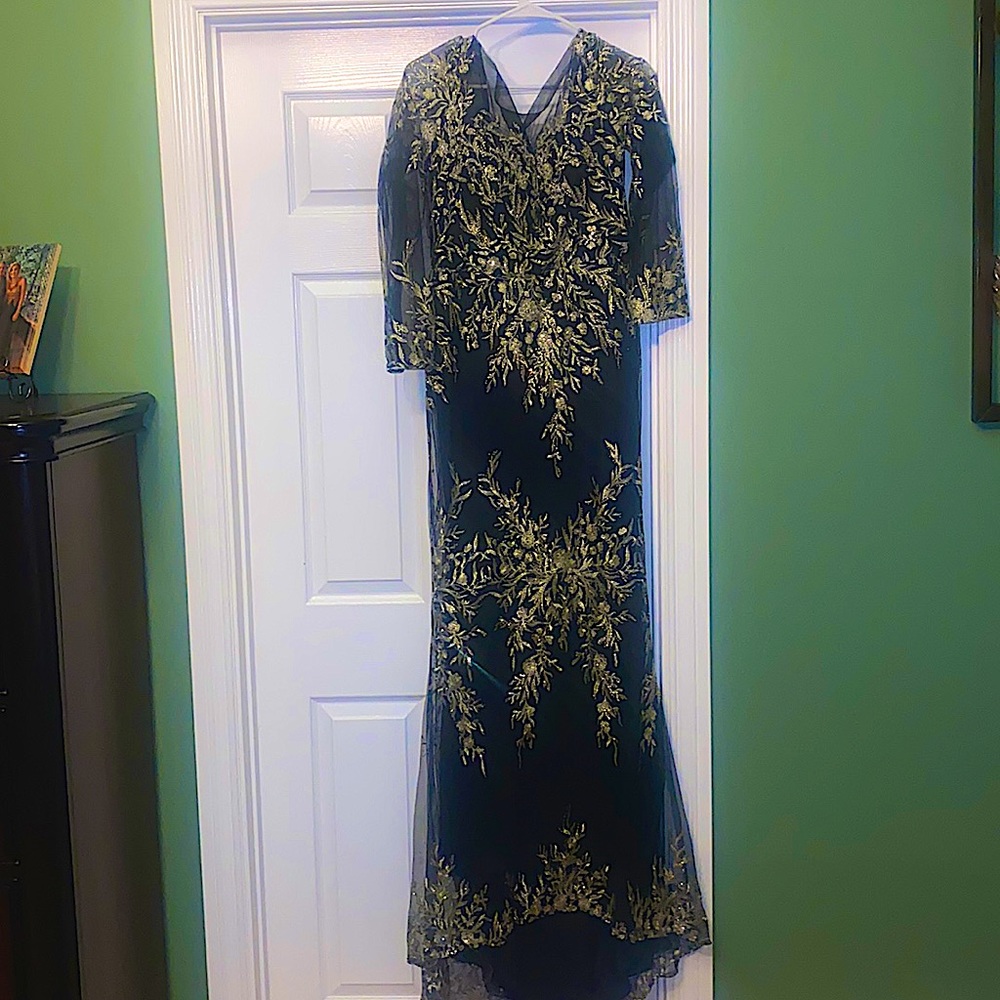 Cat walk beautiful dress